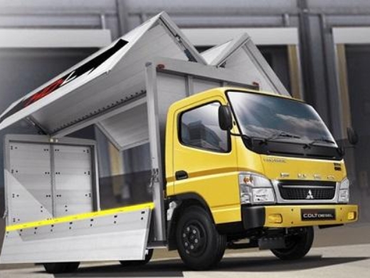 Perusahaan sewa truk ekspedisi CDD wingbox