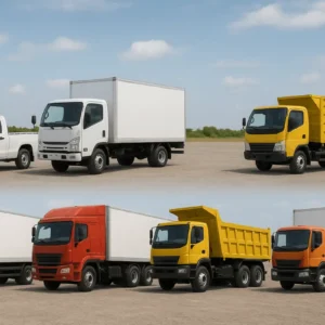 jenis truk kargo darat