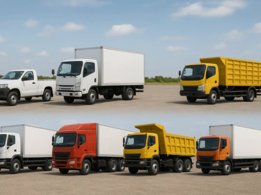 jenis truk kargo darat