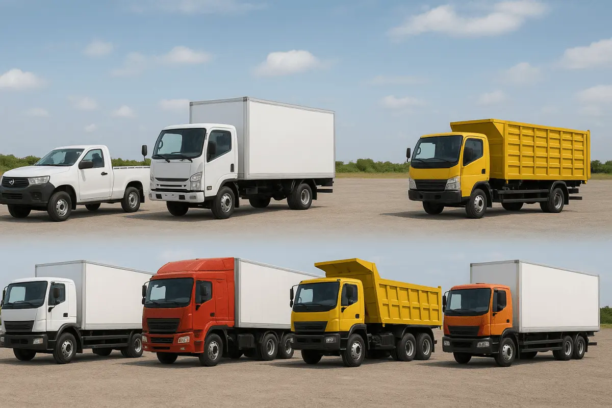 jenis truk kargo darat